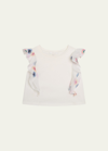Chloé Ruffled Organic Cotton Blouse In 117-off White