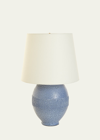 Visual Comfort Signature Toulon Table Lamp By Aerin In Blue
