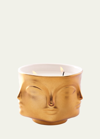 Jonathan Adler Gold Muse Candle In Gold