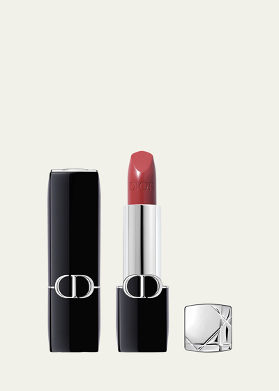 Dior Rouge Satin Lipstick In 419 Bois Ros - Satin