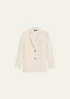 THEORY ADMIRAL CREPE RELAXED BLAZER JACKET