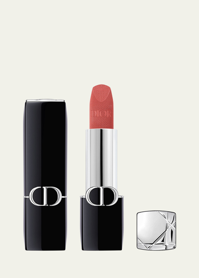 Dior Rouge Velvet Lipstick In 772 Classic Rosew