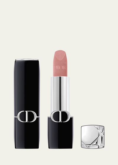 Dior Rouge Velvet Lipstick In 220 Beige Couture