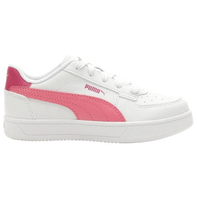 Puma Kids'  Junior Girls' Carina 2.0 Glitzy Sneakers Big In Strawberry Burst/ White/pinktastic