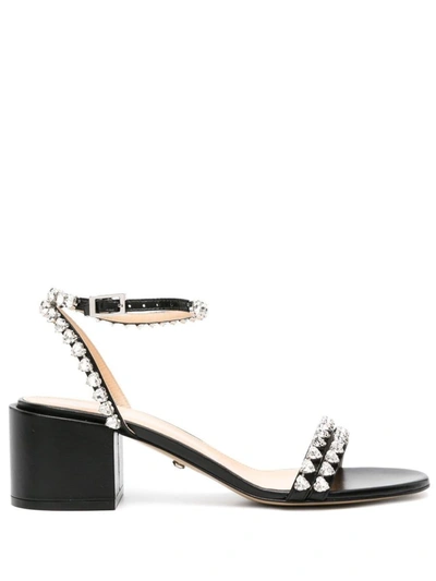 Mach & Mach Audrey 55 Leather Sandals - Women's - Calf Leather In Negro