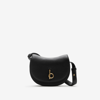 Burberry Mini Rocking Horse Crossbody Bag In Black