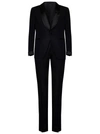 Tom Ford Two-piece Single-breasted Dinner Suit In Black