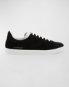 GIVENCHY MEN'S CITY SUEDE LOW-TOP SNEAKERS