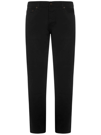 Saint Laurent Denim Jeans In Black