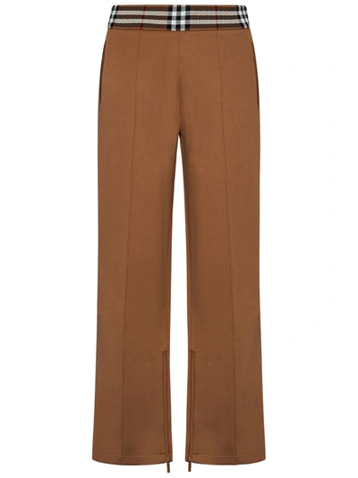 Burberry Pantaloni  In Beige