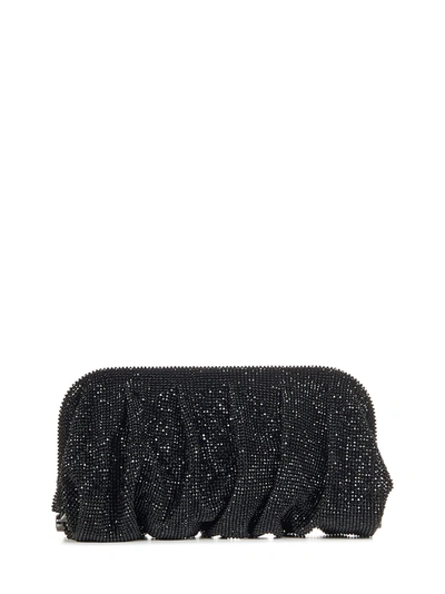 Benedetta Bruzziches Venus La Grande Clutch Bag In Nero