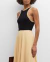 A.l.c Nelly Racerback Tank Top In Black