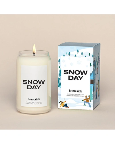 Homesick Snow Day Candle
