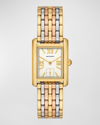 TORY BURCH THE ELEANOR WATCH - TRI-TONE STAINLESS STEEL