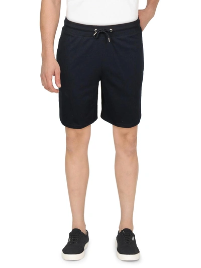 Inc Mens French Terry Pull On Casual Shorts In Blue
