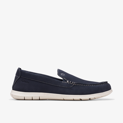 Clarks Flexway Step In Blue