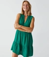 Michael Stars Daisy Gauze Dress In Smoothie