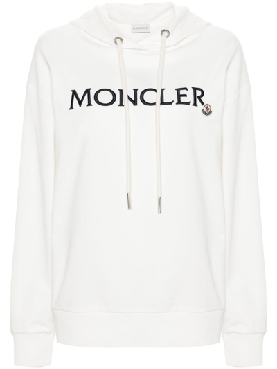 MONCLER LOGO COTTON HOODIE