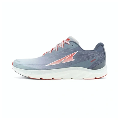 Altra Men's Rivera 2 Running Shoes In Light Gray/red In Multi