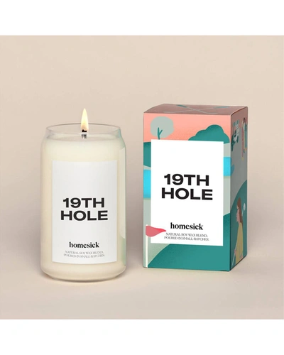 Homesick 19th Hole Candle In White
