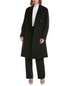 VINCE DOUBLE-BREASTED WOOL-BLEND COAT