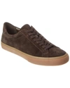 Vince Fulton Suede Sneaker In Brown