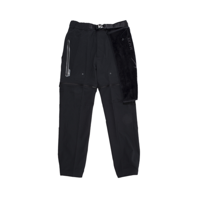 Pre-owned Nike Nrg X Te 3 In 1 Convt. Pant 'black'