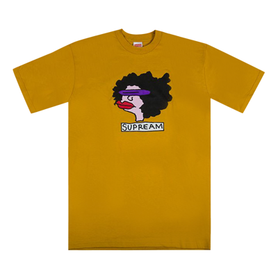 Pre-owned Supreme Gonz Tee 'mustard' In Yellow