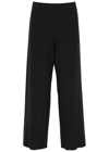EILEEN FISHER EILEEN FISHER RIBBED WIDE-LEG STRETCH-JERSEY TROUSERS