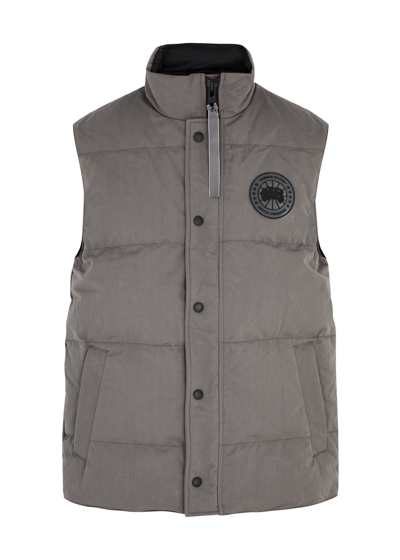CANADA GOOSE GARSON QUILTED COTTON-BLEND GILET