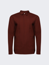 Rick Owens Fog Pocket Outershirt In Henna
