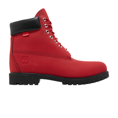 Pre-owned Timberland 6 Inch Heritage Boot 'medium Red'