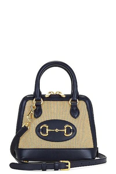 Gucci Horsebit Handbag In Beige