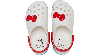 Crocs Hello Kitty Classic Clog In White