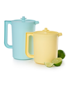 Tupperware Heritage 1.5 Qt And 2 Qt Vintage 2 Pack Pitcher Set In Multi