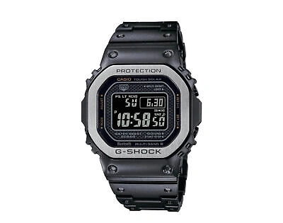 Pre-owned Casio G-shock Gmwb5000mb Digital Matte Black Full Metal Watch Gmwb5000mb-1