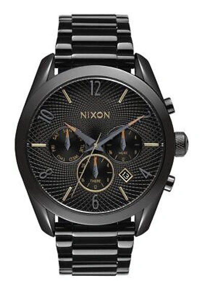 Pre-owned Nixon Unisex Watch A366-1616-00 Bullet Chrono , 42 Mm