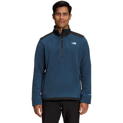 Pre-owned The North Face Alpine Polartec Nf0a7uj8mpf Men's Shady Blue Fleece Jacket Ncl16