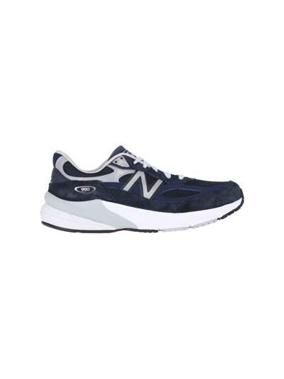 New Balance Made In Usa 990v6 Sneakers Navy / White In Blue