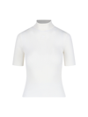 COURRÈGES LOGO RIBBED TOP