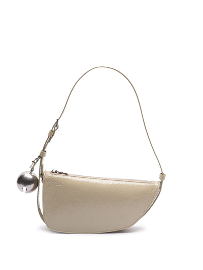 Burberry Mini `sling Shield` Bag In Green