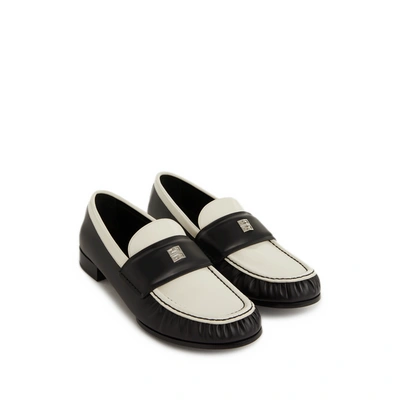Givenchy Leather Loafers In Black