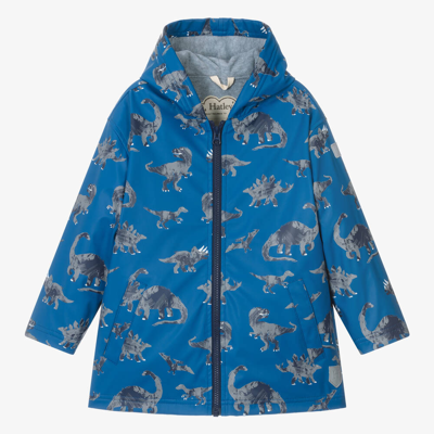 Hatley Babies' Boys Blue Dinosaur Hooded Raincoat