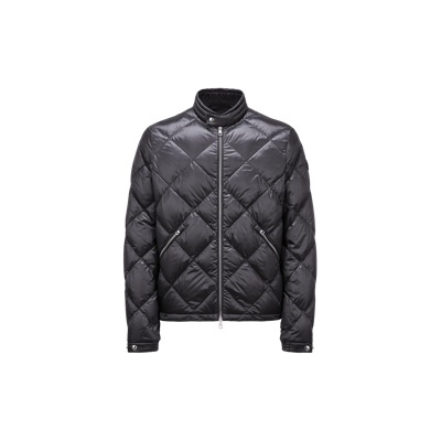 Moncler Collection Asta Short Down Jacket Grey