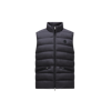 Moncler Treompan Quilted Nylon Down Vest In Blue