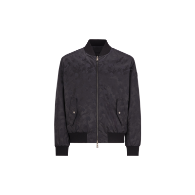 Moncler Collection Demonte Reversible Down Jacket Black In Noir