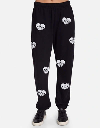 Lauren Moshi Chantria Skull Heart In Black