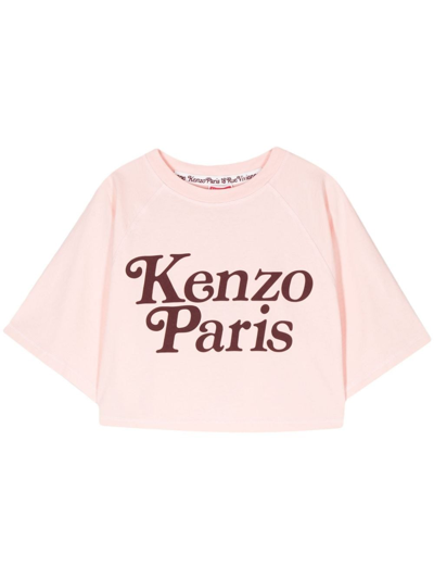 Kenzo By Verdy Cotton T-shirt In Pink & Purple