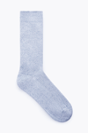 Cos Ribbed Socks In Blue