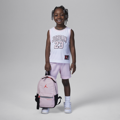 Jordan Babies' 23 Jersey Toddler 2-piece Jersey Set In Pink